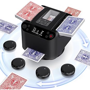 π² Automatic Card Shuffler & Dealer β Play Smarter, Play Faster!