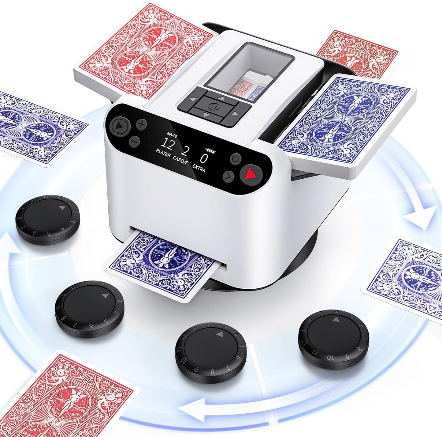 π² Automatic Card Shuffler & Dealer β Play Smarter, Play Faster!