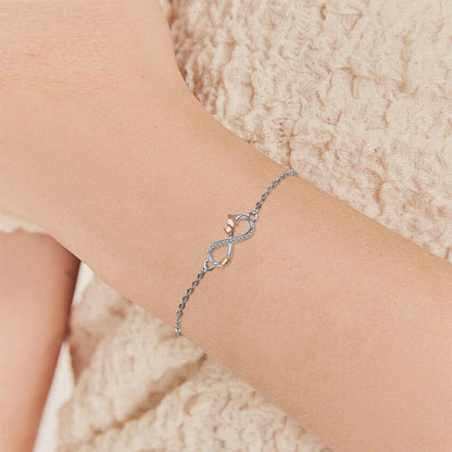 8 Words Infinite Love Cat Bracelet