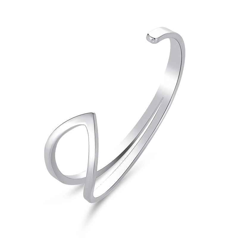 Hollow Simple Glossy Bracelet