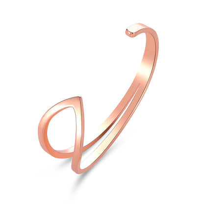 Hollow Simple Glossy Bracelet