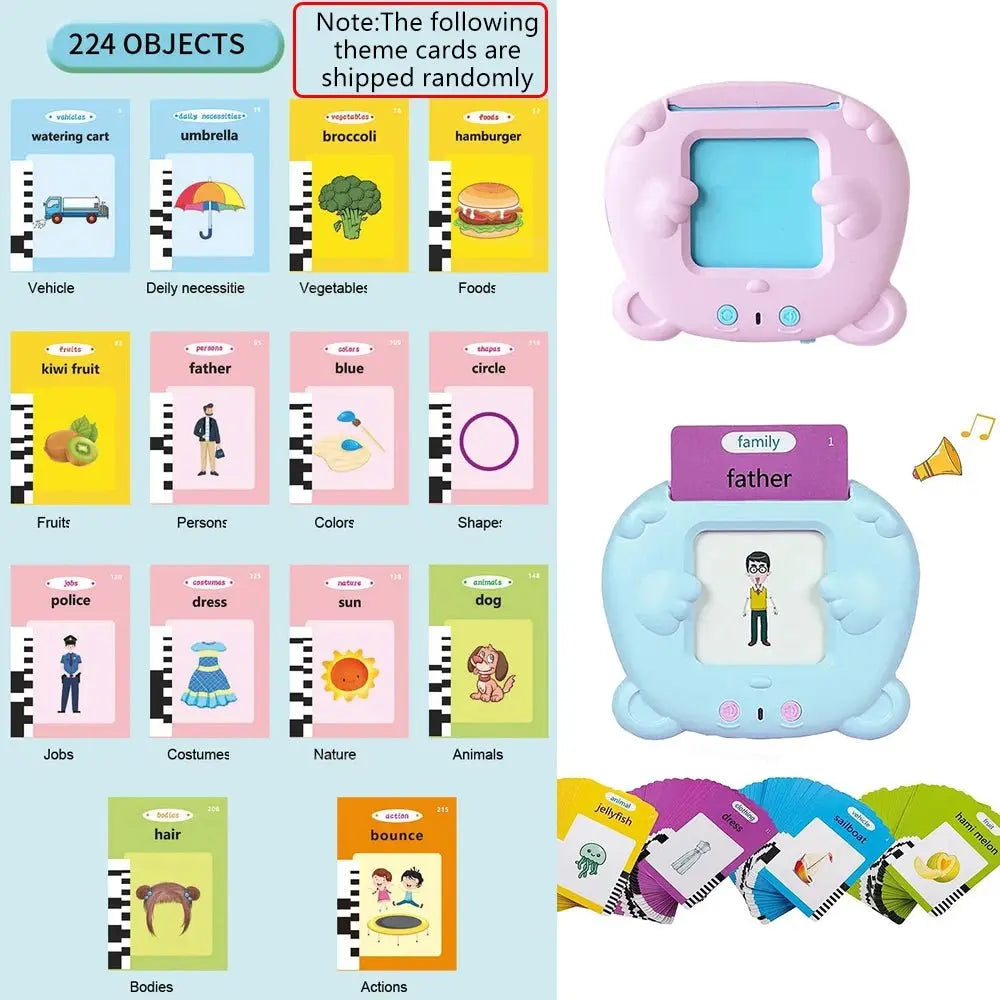 🎨📚Talking Flash Cards For Toddlers