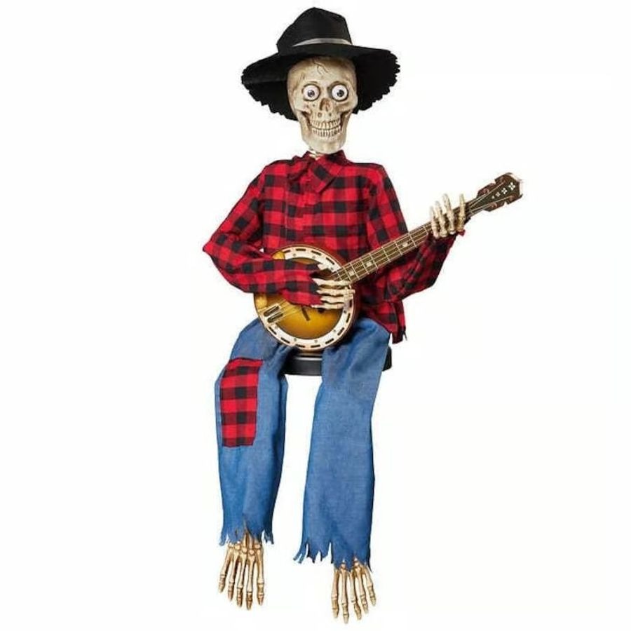 🔥Halloween Pre Sale 49% OFF – 💀Funny Animated Dueling Banjo Skeletons